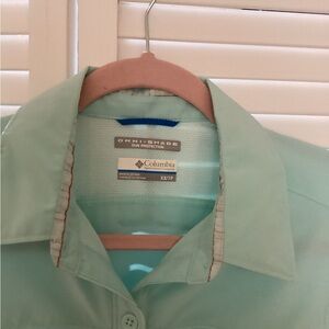 Columbia Utility Jacket in Light Green